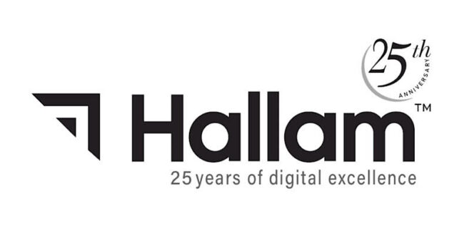 Hallam 25th Anniversary Logo